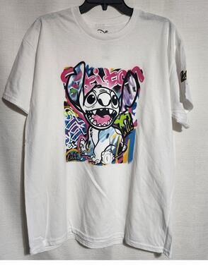 stitch Disney Neff shirt large men's
